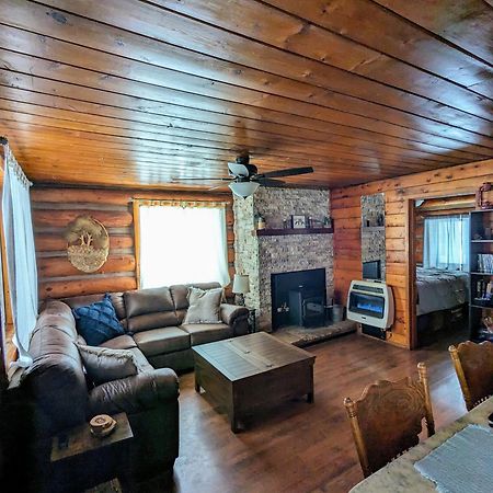 פיינטופ-לייקסייד Cozy Cub Log Cabin - Year Round Tranquil Beauty מראה חיצוני תמונה