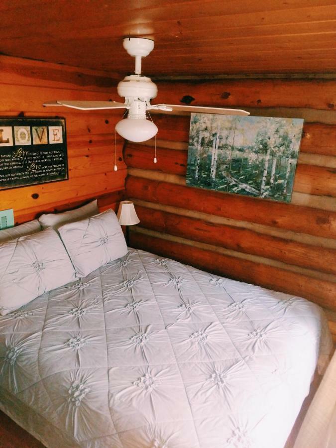 פיינטופ-לייקסייד Cozy Cub Log Cabin - Year Round Tranquil Beauty מראה חיצוני תמונה